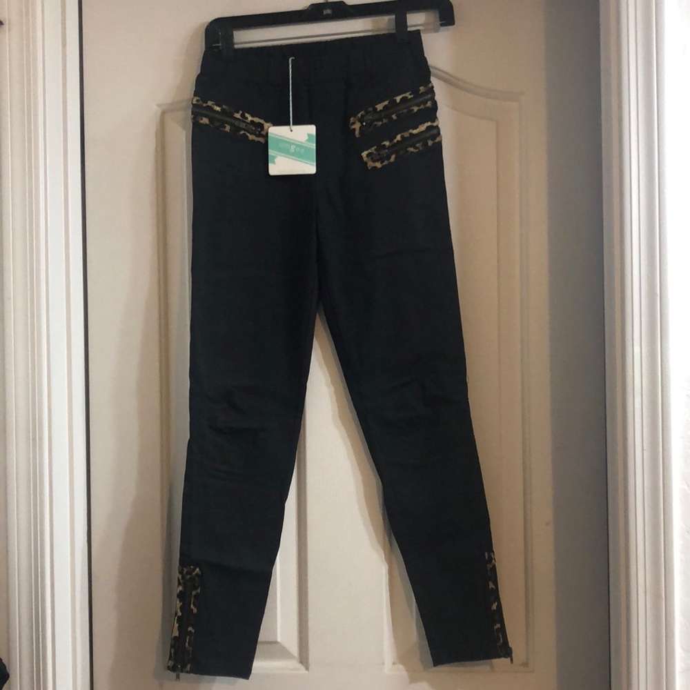 🆕Umgee Black Skinny Pants Women’s Size Small NWT